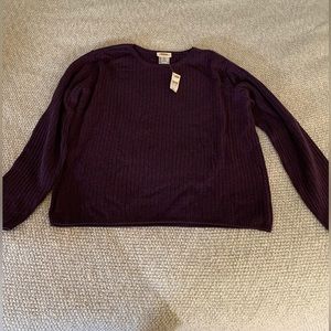 NWT 100% Colton Talbots long sleeve shirt sweater